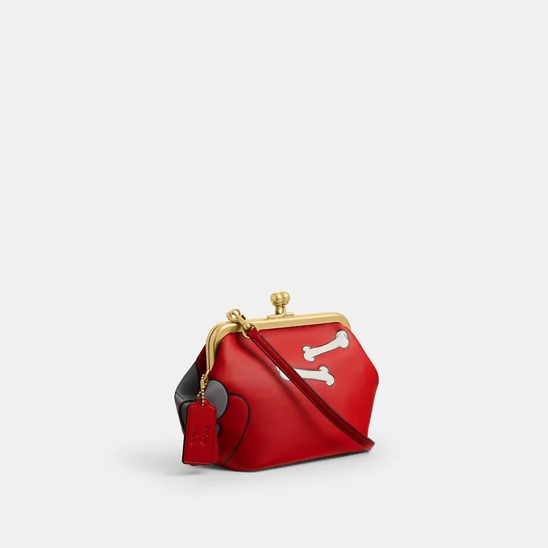Disney X Coach Kisslock Frame Bag With Pluto