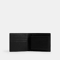 Disney X Coach 3-In-1 Wallet In Regenerative Leather With Mickey Mouse