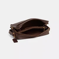 Vintage Multi Compartment Zip Bag