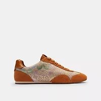 Flat Sneaker Crystal Signature Jacquard