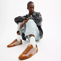 Flat Sneaker Crystal Signature Jacquard