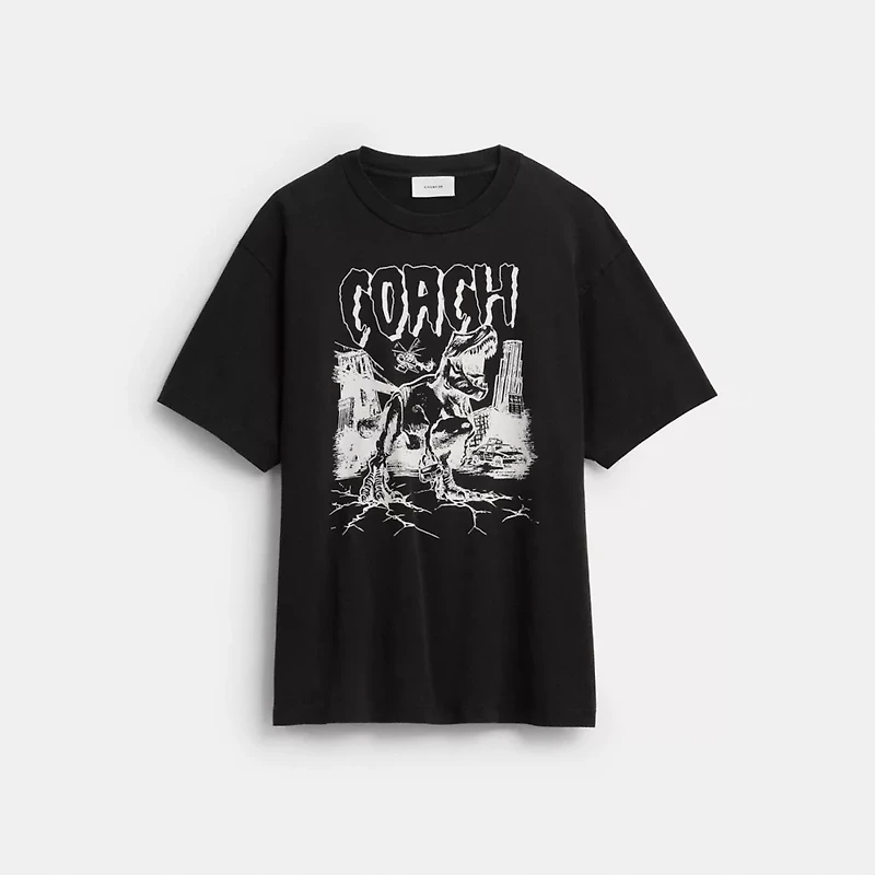 Dinosaur City Relaxed T-Shirt Organic Cotton