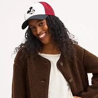 Disney X Coach Trucker Hat With Mickey Mouse