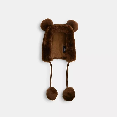 Teddy Shearling Trapper Hat