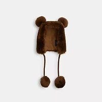 Teddy Shearling Trapper Hat