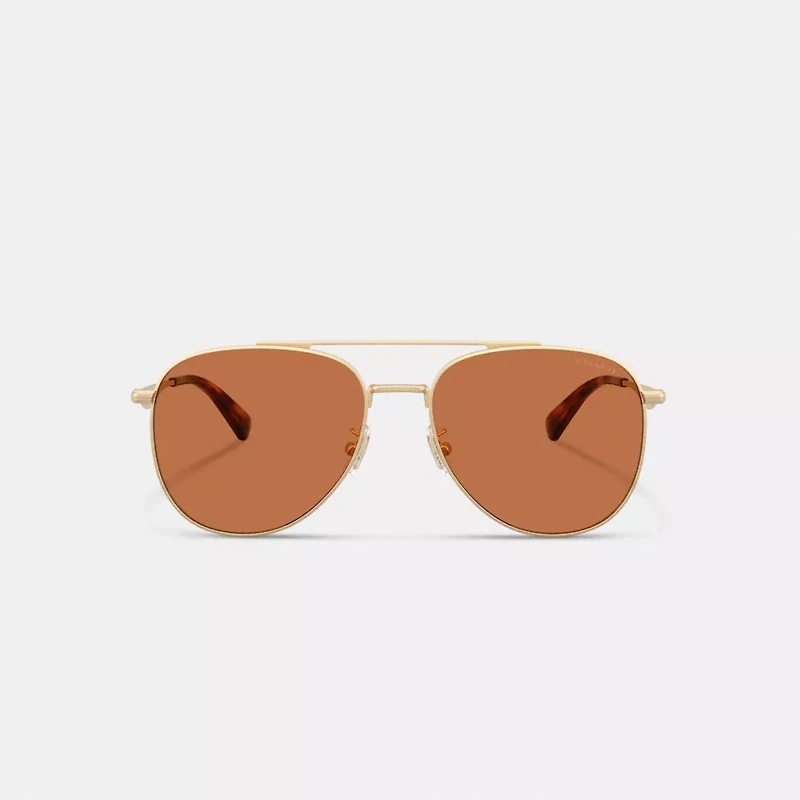 C Hardware Metal Pilot Sunglasses