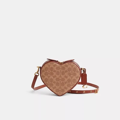 Restored Heart Crossbody Bag In Signature Canvas