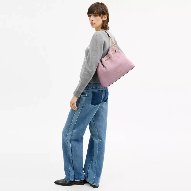 Evelyn Shoulder Bag With Quilting