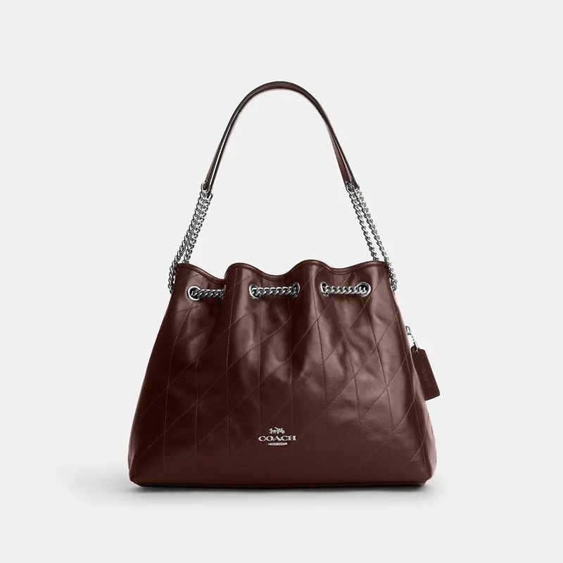 Evelyn Shoulder Bag With Quilting