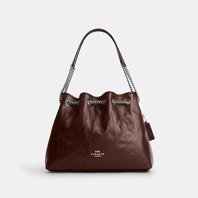Evelyn Shoulder Bag With Quilting