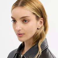 Pavé Cherry Stud Earrings