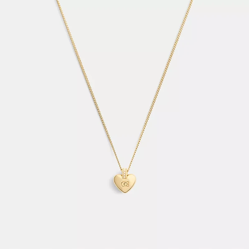 Signature Heart Pendant Necklace
