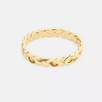 Braided Signature Hinged Bangle