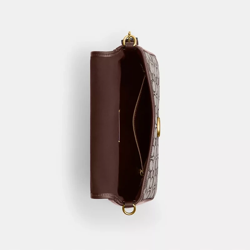 Soft Tabby Shoulder Bag In Signature Jacquard