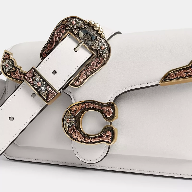 Tabby Shoulder Bag 26 With American Craft Buckle