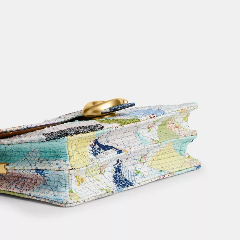 Tabby Shoulder Bag 26 With American Craft Quilting