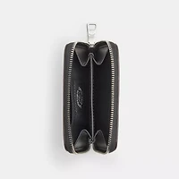 Zip Around Wallet Checkerboard Upcrafted Leather