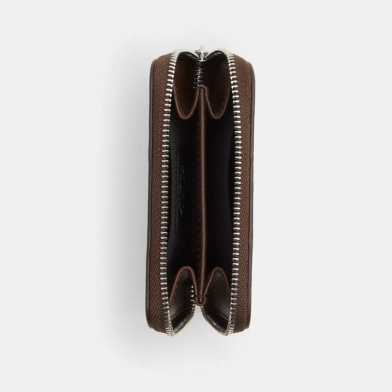 Zip Around Wallet In Upcrafted Leather