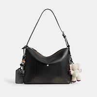 Mott Messenger Bag 38 In Loved Leather With Charms