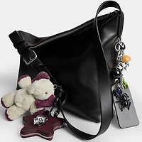 Mott Messenger Bag 38 In Loved Leather With Charms