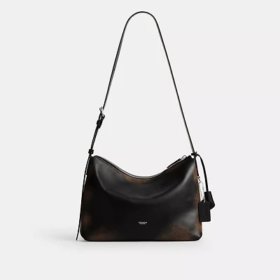 Mott Messenger Bag In Loved Leather