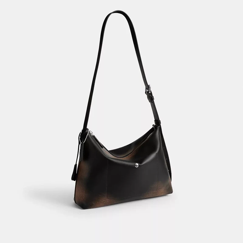 Mott Messenger Bag In Loved Leather