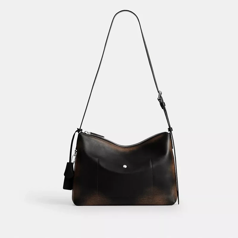 Mott Messenger Bag In Loved Leather