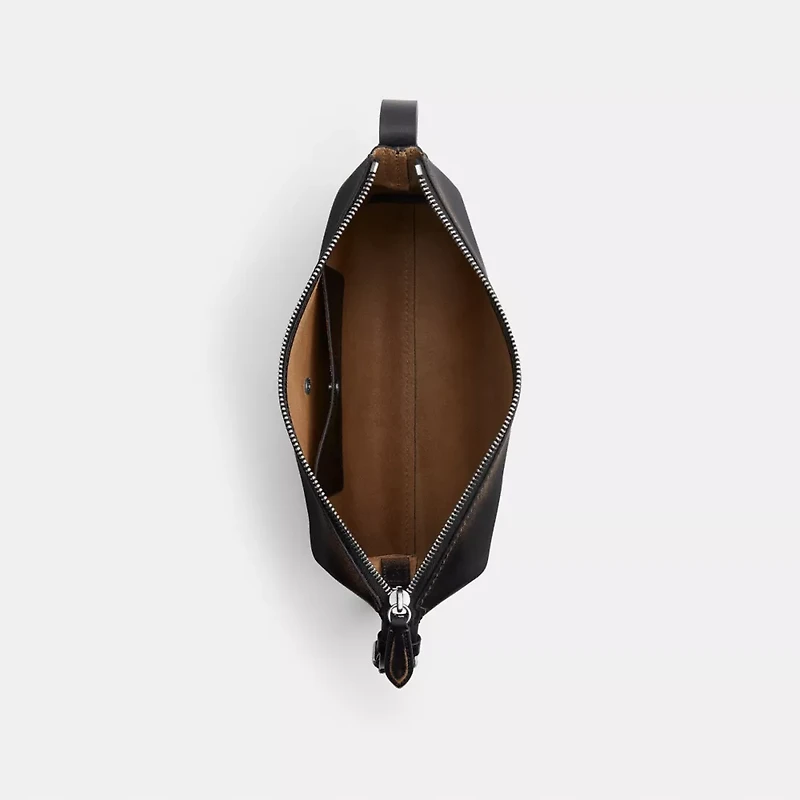 Mott Messenger Bag In Loved Leather