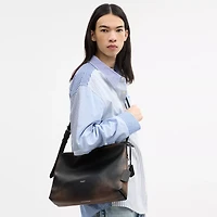 Mott Messenger Bag In Loved Leather