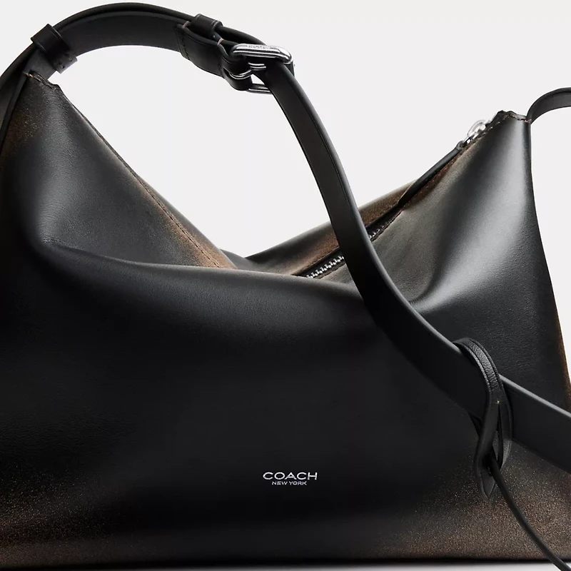 Mott Messenger Bag In Loved Leather