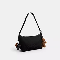 Leo Crossbody In Signature Nylon With Charms