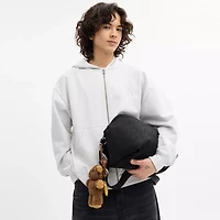 Leo Crossbody In Signature Nylon With Charms