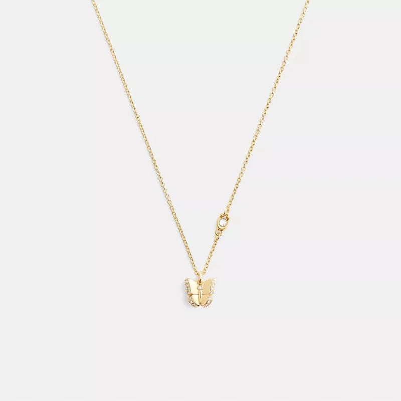 Butterfly Pendant Necklace