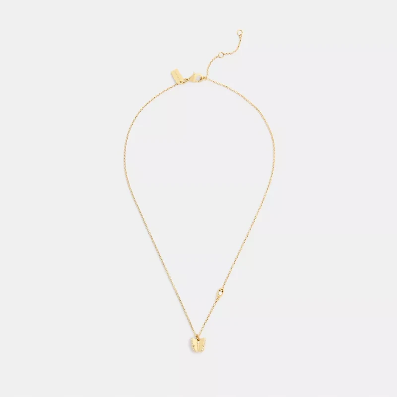 Butterfly Pendant Necklace