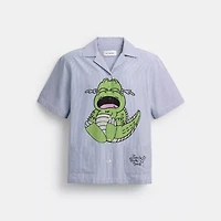 Coach | Brain Dead Darby Dino Short Sleeve Button Up Shirt