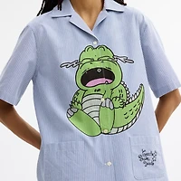 Coach | Brain Dead Darby Dino Short Sleeve Button Up Shirt