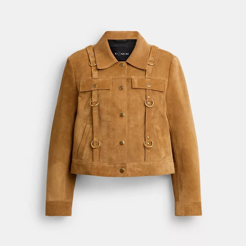 Coach | Brain Dead Suede Strap Jacket