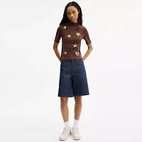Coach | Brain Dead Graphic Pointelle Mockneck Top