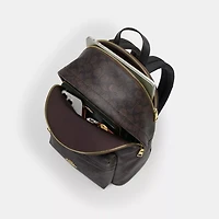 Taylor Small Backpack Signature Canvas