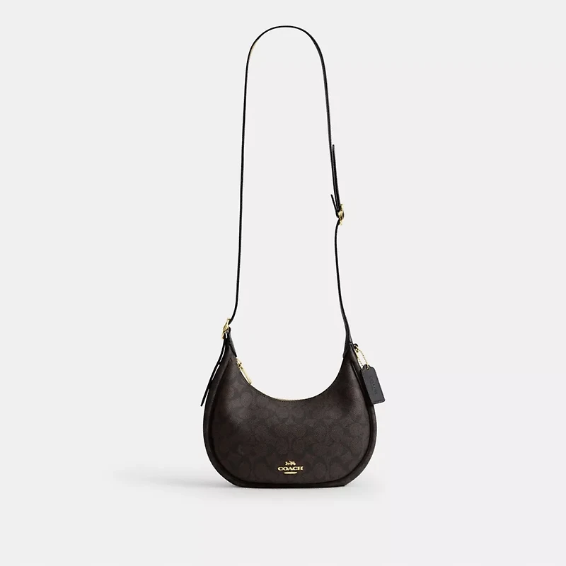 Emily Shoulder Bag Signature Canvas