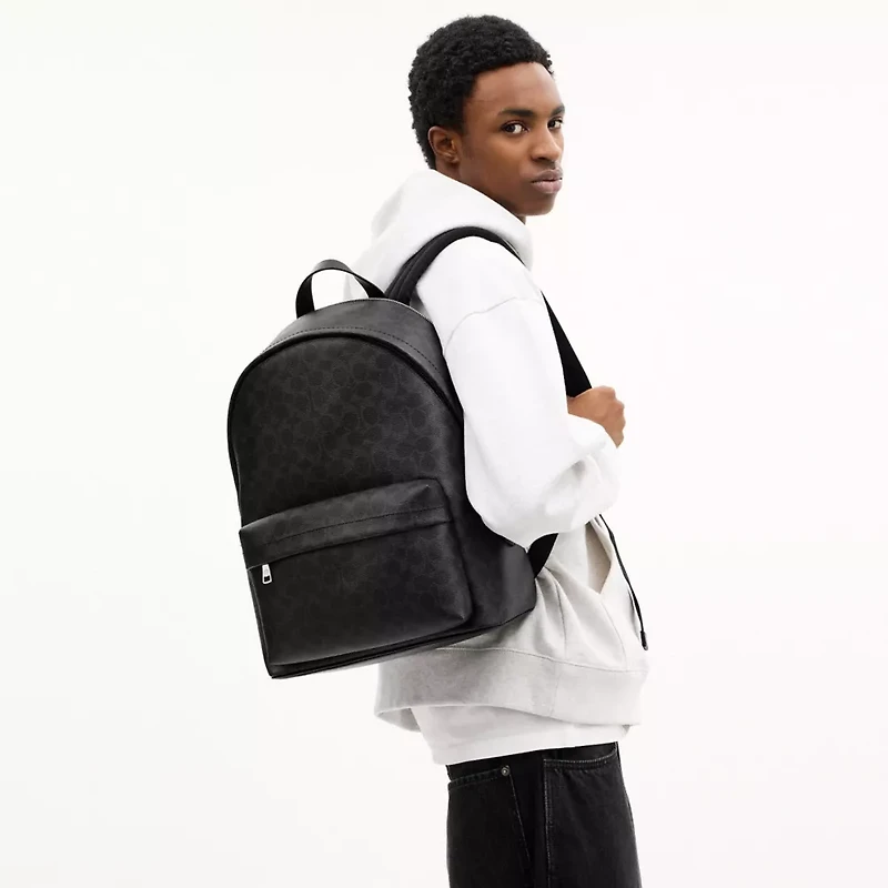 Taylor Backpack Signature Canvas