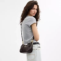 Teri Shoulder Bag With Floral Applique