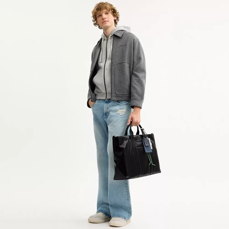 Grayson Tote Bag With Charms