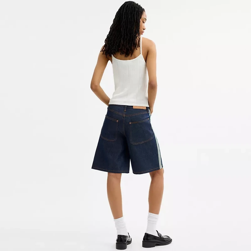 Coach | Brain Dead Denim Skater Shorts Recycled Cotton