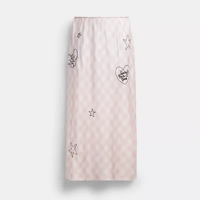 Coach | Brain Dead Embroidered Slip Skirt