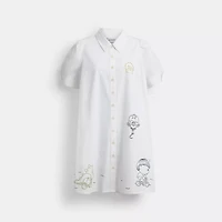 Coach | Brain Dead Embroidered Shirt Dress