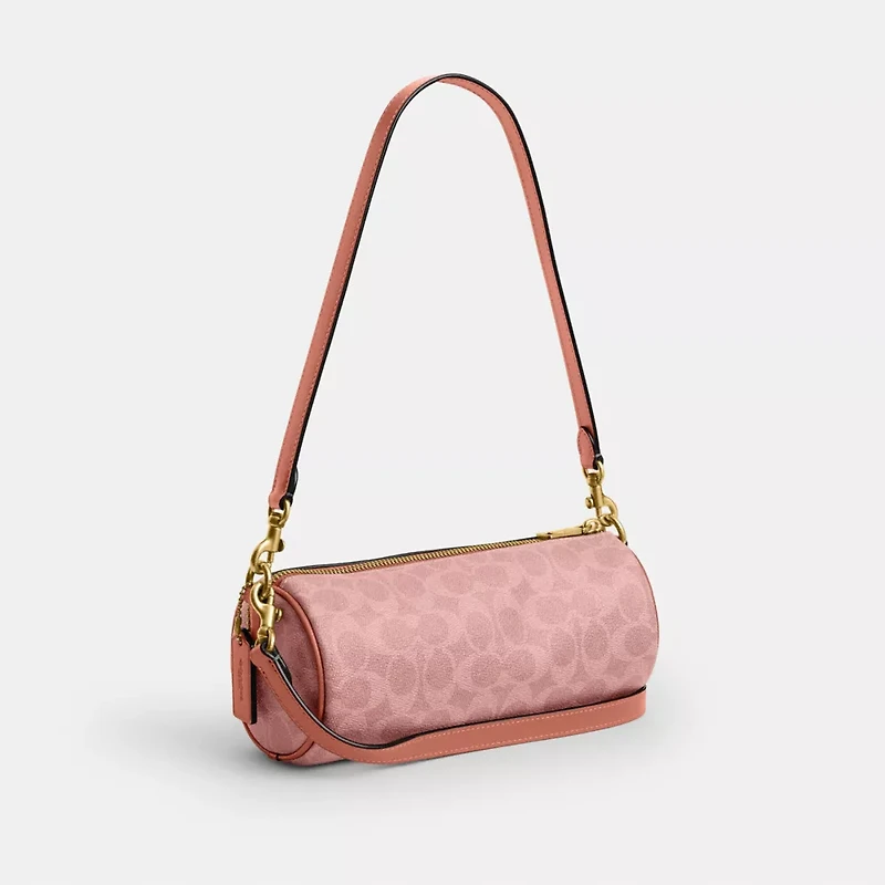 Barrel Bag In Signature Canvas