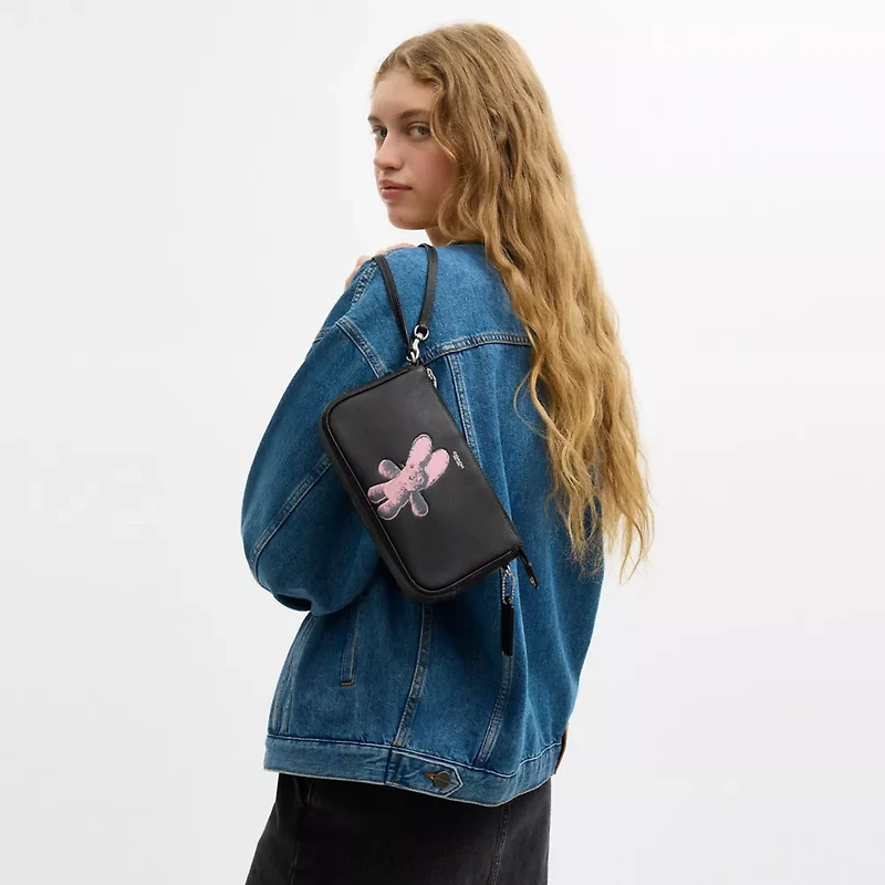 Plaza Bag With Floppy Graphic