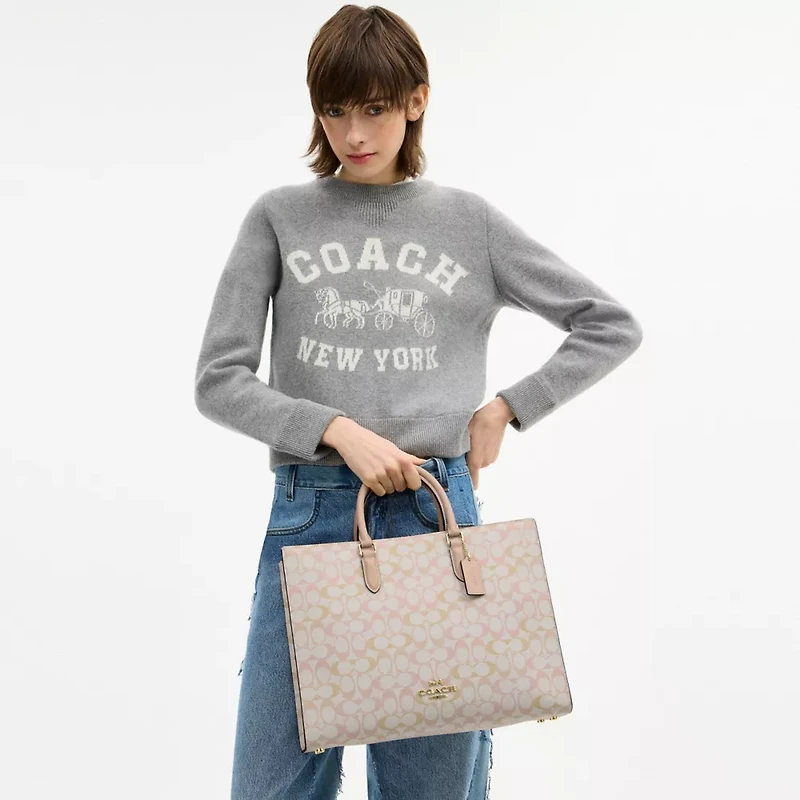 Maggie Tote Bag In Signature Canvas