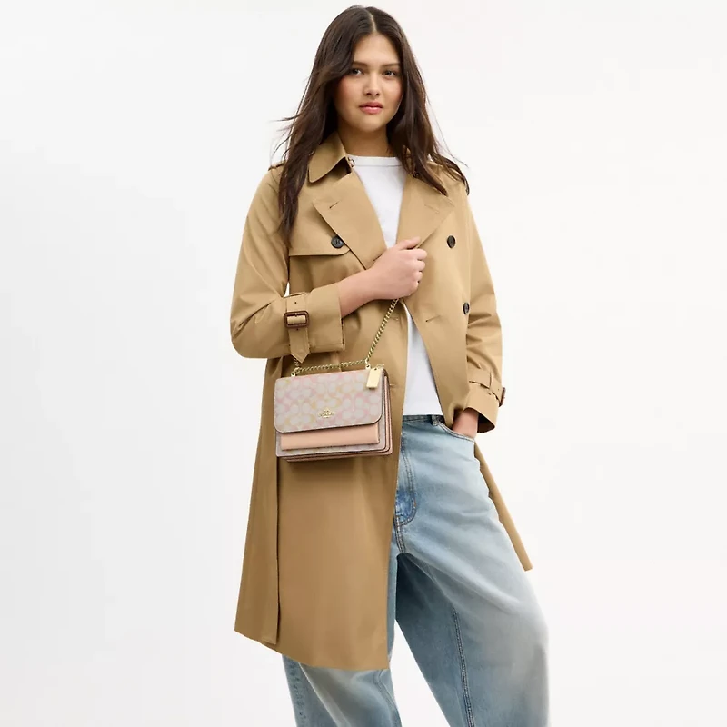 Klare Crossbody Bag In Signature Canvas